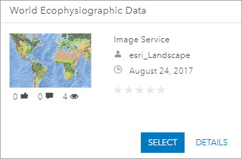 Weighted-Raster-Overlay-Service "World Ecophysiographic Data" Weighted-Raster-Overlay-Service "World Ecophysiographic Data"